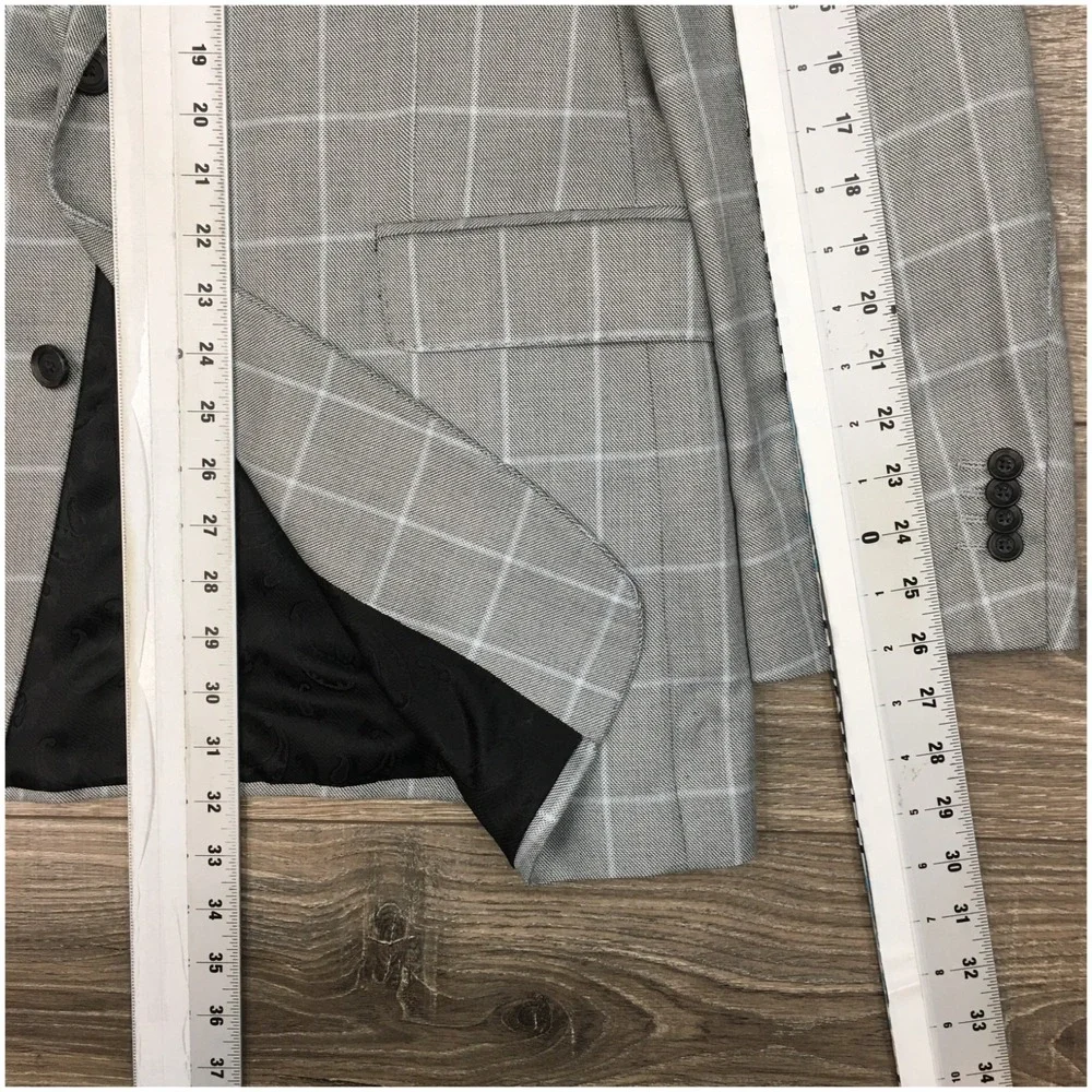 ARNOLD BRANT Mens Bamboo Blazer Sport Coat Casual Jacket‎ Size 42L Classic Suit